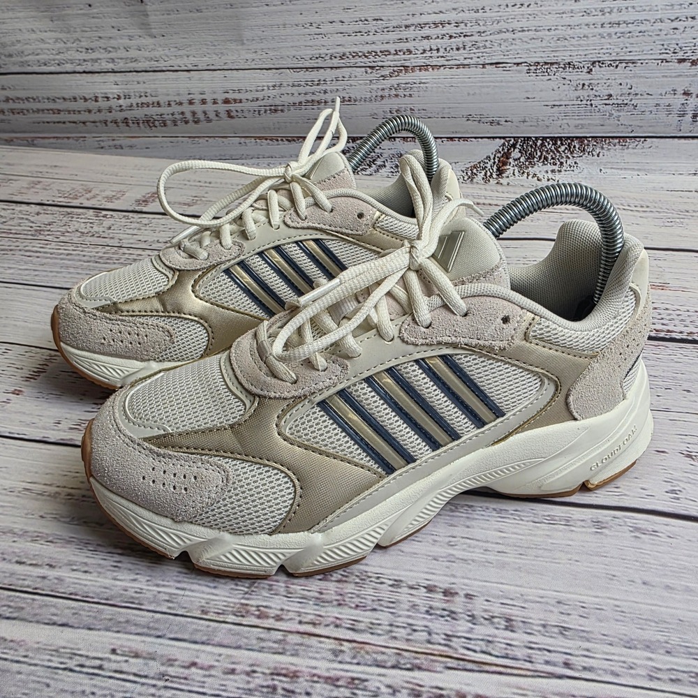 Adidas Crazychaos 2000 HWA 1Y3001 Women Sneakers Sz 7 CloudFoam Chunky Blue Gold